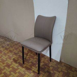 Wfurniture Dining Chair Kerusi Makan Anti-Scratch Leather Restaurant Chair餐椅 Designer Chair Cafe