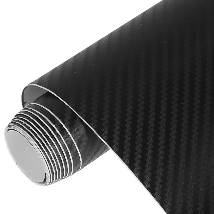3D Carbon Fiber Vinyl Film Car Roll Wrap Sticker Decal Sheet for Cars ...
