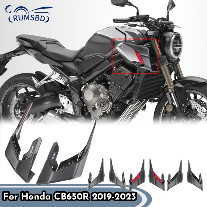 For Honda CB650R 2019 2020 2021 2022 2023 Motorcycle Side Wing Panel
