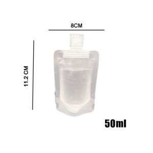 Travel Refillable Bottle 30/50/100 ML Travel Size Refillable Empty Pouches Shampoo Liquid Cosmetic Storage Container 分装瓶