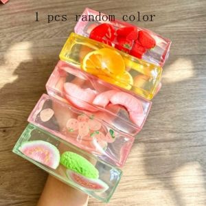 BAGUO Độ đàn hồi chậm. Đồ chơi mềm Tăng chậm Mềm mại Đồ chơi squishy hình trái cây Viên đá Làm thủ công Đồ chơi bóp mềm hình viên đá trái cây Quà tặng