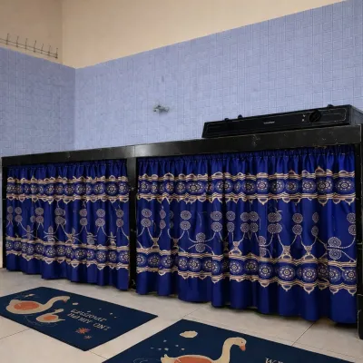 Gorden Kolong Dapur Minimalis Uk 100 x 70 Cm + Bonus Tali
