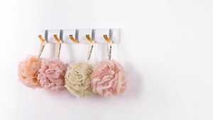 Bông tắm MTDLYICE loại lớn XL 75g gói 4 chiếc bông tắm mềm mại dùng để chà cơ thể bông tắm dành cho nam phụ kiện tắm tạo bọt khi dùng với sữa tắm (màu be).