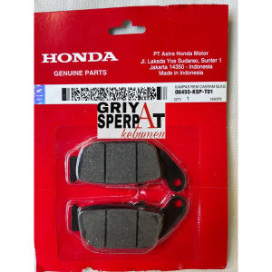 06455-KSP-T01 kampas rem depan mega pro megapro New