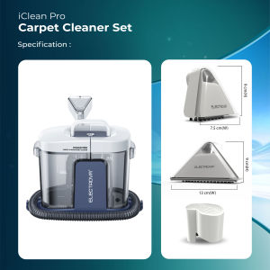 Electrova Fabric & Upholstery Spot Cleaner iClean Pro VacLife Series