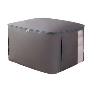 ZENGD Visible Cotton Quilt Storage Bag Oxford Cloth Handheld Clothes Moving Bag Multipurpose Moisture-proof Clothes Storage Bag for Bedroom