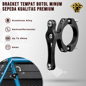 Bracket Tempat Botol Minum Sepeda Alumunium Aloy Kualitas Premium