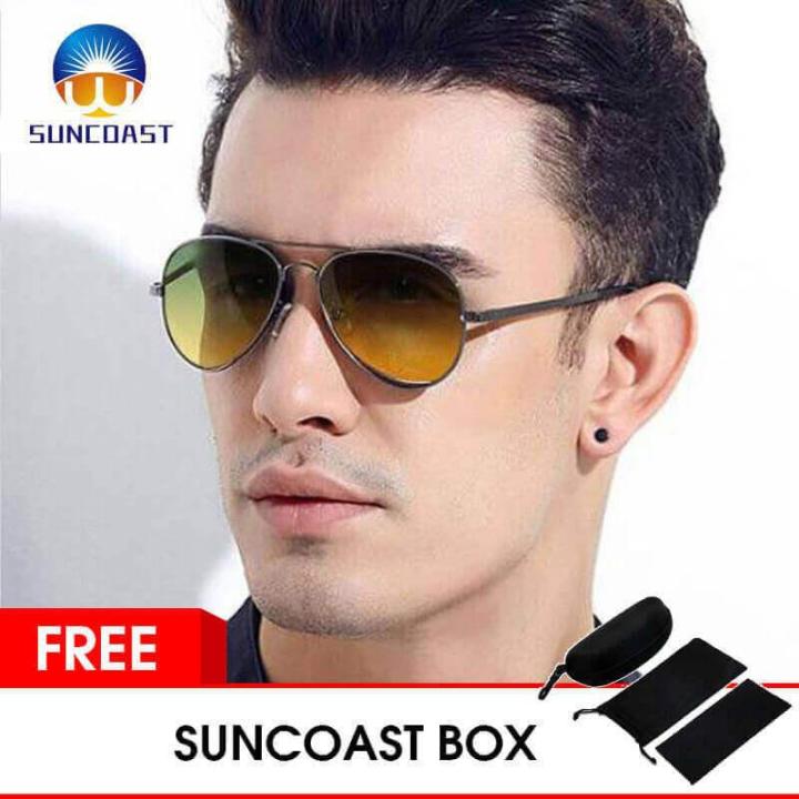 Day night best sale aviator sunglasses