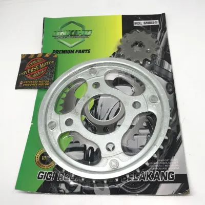 GEAR SET MEGAPRO MONOSHOCK VERZA GIR DEPAN BELAKANG CBR 150 UKURAN 428 14T - 41T UNKIHO