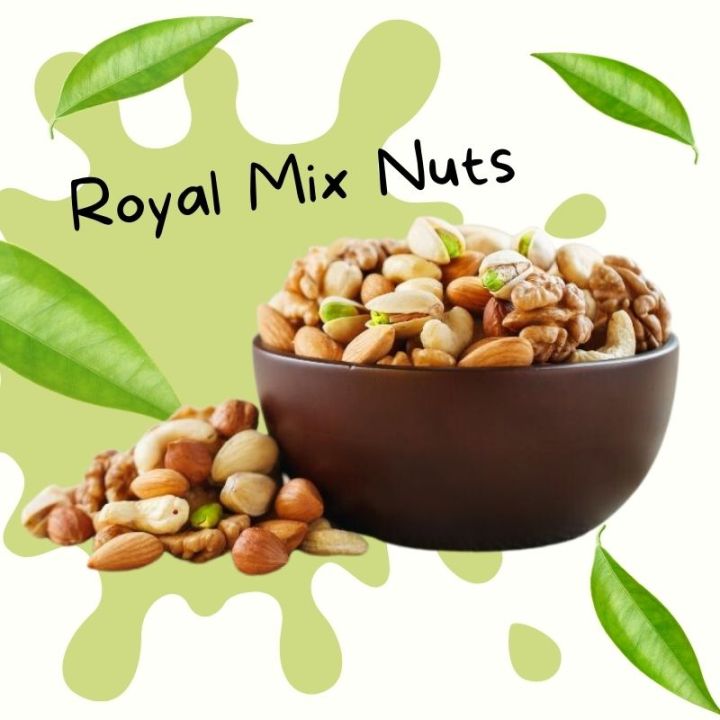 Royal Mix Nuts (Chickpea,Pumpkin Seed,Cashew,Almond,Macadamia, Hazelnut