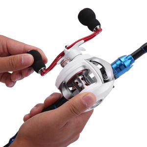 Sougayilang Fishing Reel 18+1BB Fishing Baitcasting Reel 6.3:1/7.2:1 Gear Ratio Drag Power 6.5kg CNC Aluminum Spool Fishing Wheel