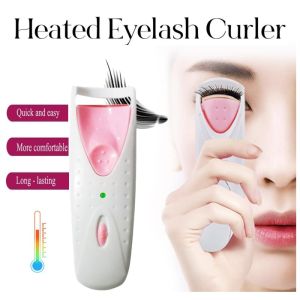Electric Heated Eyelash Curler with Smart Silicone Pads for Long-Lasting Curls 睫毛卷翘器