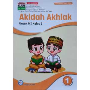 Buku Siswa Akidah Akhlak Kelas 1 MI Kurikulum Merdeka Penerbit PT.GOS