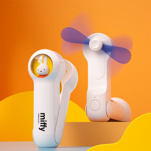 MIPOW & MIFFY MINI Fans Handheld Portable Folding USB Charging Power Bank Pocket Fan Desktop Multi Function Fan