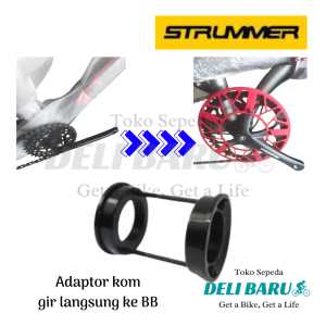 Strummer Adaptor kom gir langsung ke BB as kotak BMX to BSA sepeda BMX ukuran 20