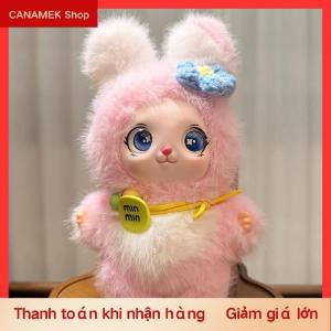 CS Gia đình thỏ loạt Vinyl búp bê Keychain 1PC dễ thương sang trọng Mặt dây chuyền cho ba lô trẻ em Quà tặng túi trang trí