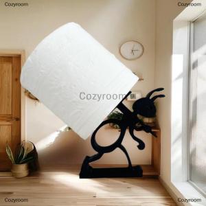 [COD] Cozyroom New Creative 3D Printed Ant Shaped Bathroom Tissue Holder Cute And Simple Toilet Roll Paper Holder