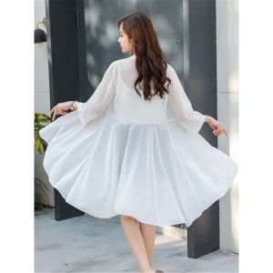 BestStore -  Outer nara transparan korean style long sleeve cardigan summer long / Cardigan Long / Long Outer/ cardigan Polos