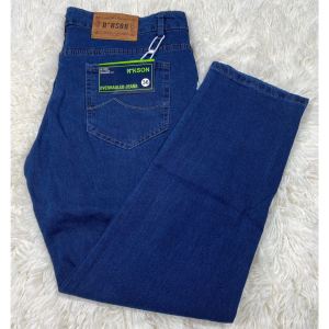 Mens Plain Stretchable Denim Jeans