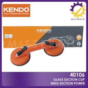 KENDO Heavy Duty Glass Suction Cup Lifter Dent Repair - Up to 50kg 40106