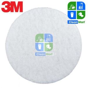 Pad Chà Sàn 3M 4100 Size 16in 17in 20in ( Màu Trắng) Thùng 5 Miếng - CLEAN MART