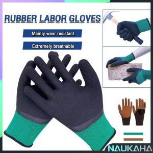 NAU.K Comfort Grip Glove Rubber Protective Gloves Cut Resistance Gloves Work Gloves