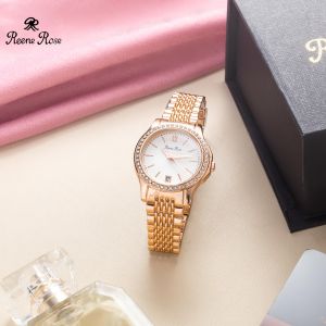 BISA COD! Jam Tangan Cewek Wanita Dewasa Petak Rantai Fashion Import Murah Mewah BONUS BATERAI CADANGAN!