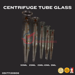 CENTRIFUGE TUBE GLASS WITH GRADUATION