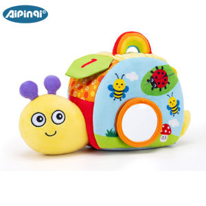 Aipinqi Baby Educational Set Toy Snail Storage Interactive Grasping Sensory Toy Infant Toddler Teaching Aids
