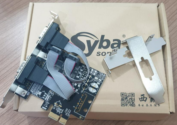 Sybba SYBA FG-EMT03C-N PCIe 2 Port RS232 Serial Interface Card (Free Low ...