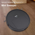 【winnereco】 Wet Mopping Vacuum Cleaner USB Rechargeable 1000Pa Suction Robot Vacuum Smart Navigation To Avoid Objects for Home Floor Washing. 
