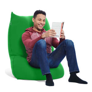 Yogibo Short Compact Sofa Chair Bed Space-Saving Bean Bag Furniture for HDB Condo
