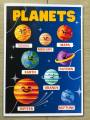 Learning materials for kids Laminated A4 Size Chart SOLAR SYSTEM PLANET (125MIC). 