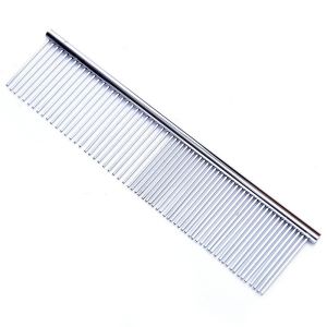 [SG Stock]Pet Hair Grooming Comb Massager Fur Brush Comb For Cat & Dog Stainless Pin