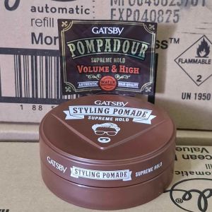 Gatsby Styling Pomade แกสบี้ สไตล์ลิ่ง โพเมด ผลิตภัณฑ์จัดแต่งทรงผม 75 กรัมมีเรทส่ง