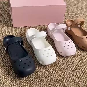 [Free Shipping] Ballet-Style Clogs For Women Summer 2026 New Collection Suitable For Outdoor Wear Nurse Shoes Non-Slip Durable Lightweight And Perfect For The Beach
