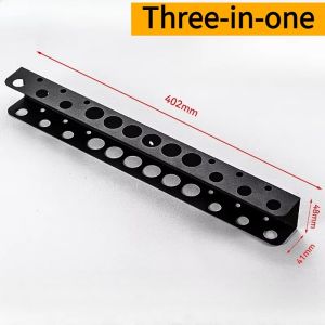 FUDESHE 1Pcs ของใช้ในเวิร์คช็อป ที่วางคีม คีมค้อน ชุดเครื่องมือช่าง ที่เก็บเครื่องมือ ใหม่ เหล็ก ชั้นวางไขควงติดผนัง