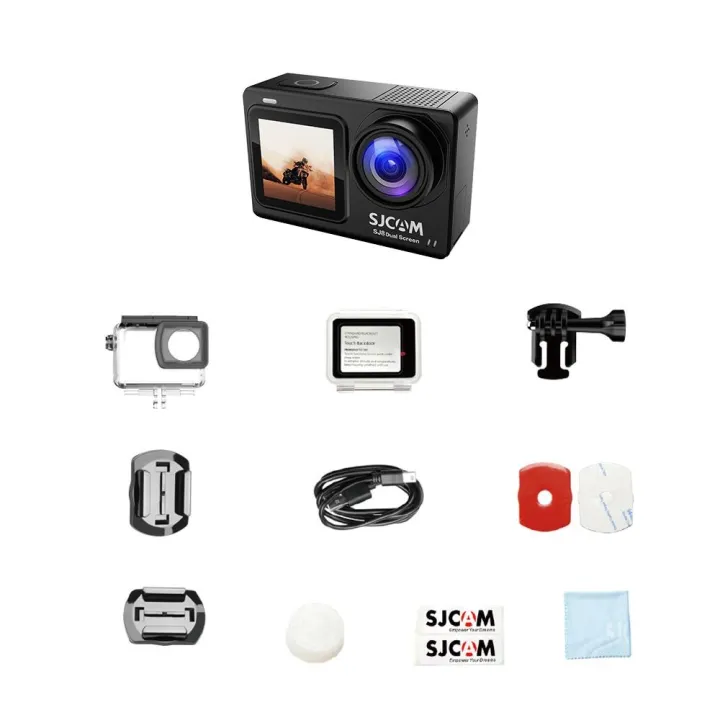 SJCAM กล้องแอคชั่น SJ8 หน้าจอคู่ Dual Screen 4K 30FPS 12MP กันน้ำได้ มี WiFi มองเห็นตอนกลางคืน กล้องกีฬาหน้าจอสัมผัส 2.33 นิ้ว https://wayoza.com