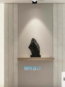 YFD  Square Surface Mounted Spotlight with No Main Light Design for Living Room Entrance No Drilling Required Ceiling Mounted Anti-Glare led Downlight