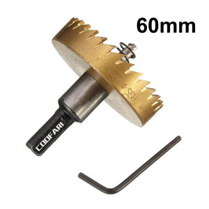 5PCS/SETS Titanium Coated HSS Drill Bit Hole Saw Tooth Set Stainless Steel Metal Alloy Cutter 16-30mm for Woodworking