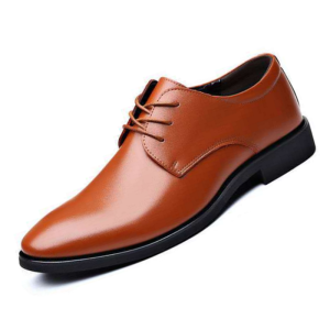 Korean Mens Business Shoes Formal Leather Shoes Casual Office School Shoes