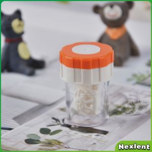 Nexlent Contact Lens Manual Cleaner Portable Rotating Case Glasses Cleaning Box
