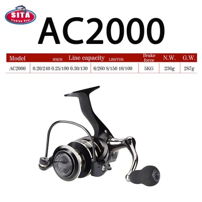 SITA DEUKIO Mesin Pancing AC2000-7000 Fishing Reel Spinning Reel Reel Fishing