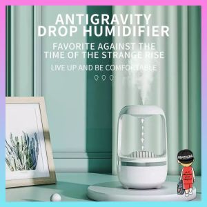 Anti Gravity Water Drops Humidifier Purification Atomization Air Fountain Gift Water Lamp Humidifier Lamp