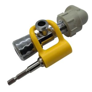 WENSH แยกชิ้นส่วนในพื้นที่ขนาดเล็ก ประแจจับก๊อกน้ำแบบวาล์วสามเหลี่ยม วาล์วมุม ช่างประปา ประแจห้องน้ำ หลายฟังก์ชัน กระชับ ประแจวาล์วหยุดมุมก๊อกน้ำ โปรเฟสชันแนล