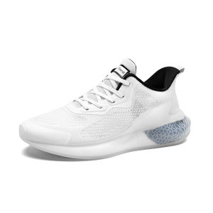Socrs thời trang nam giày trắng Giầy thể thao cho học sinh mềm thoáng khí không trơn trượt lưới Giày thể thao
