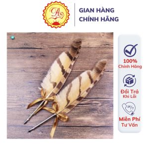 Bút Lông Bút mài Ánh Dương lông ngỗng màu vằn chuyên viết chữ đẹp