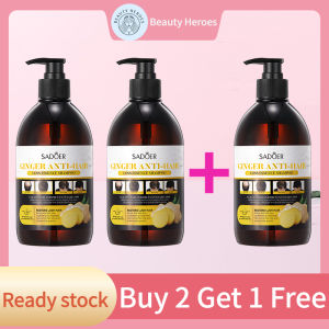 Ginger shampoo ginger extract shampoo hair fall shampoo anti dandruff shampoo hair growth shampoo hair loss shampoo 500ml 生發水生姜洗发水 Promote hair growth Hair Fall Treatment oo