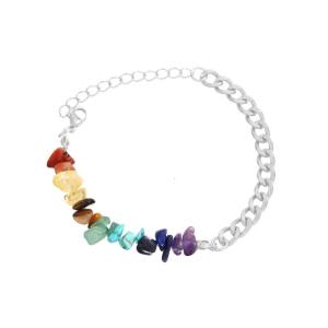 Elegant Beaded Bracelet Adjustable Chain Bracelet Elegant Wrist Trendy Stone Bracelet Present for Women Girls