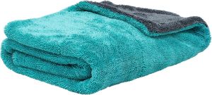 Proje EXP-PRO - Drying Towel for Cars - Extra Large 36"x28" - Quick Dry Cloth - One-Pass Towel - 1200 GSM - Auto Detailing Towel - Ultra Absorbent - Streak & Lint Free - Grey/Teal